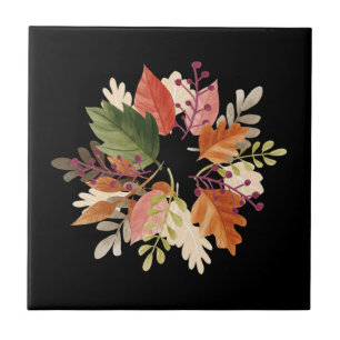 Autumn Leaves ~ Red and Gold ~ Backsplash Akzente Fliese