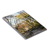 Autumn Leaves Riverside Park New York City NYC Notizblock (Rechte Seite)