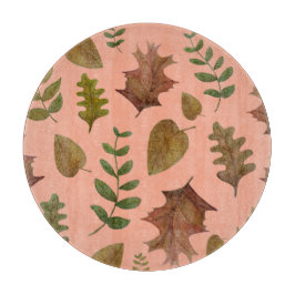 Autumn leaves schneidebrett