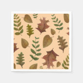Autumn leaves serviette (Vorderseite)