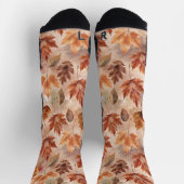 Autumn Leaves Socken (Oben)