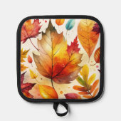 Autumn Leaves Topflappen (Vorderseite)