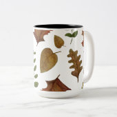 Autumn leaves zweifarbige tasse (VorderseiteRechts)