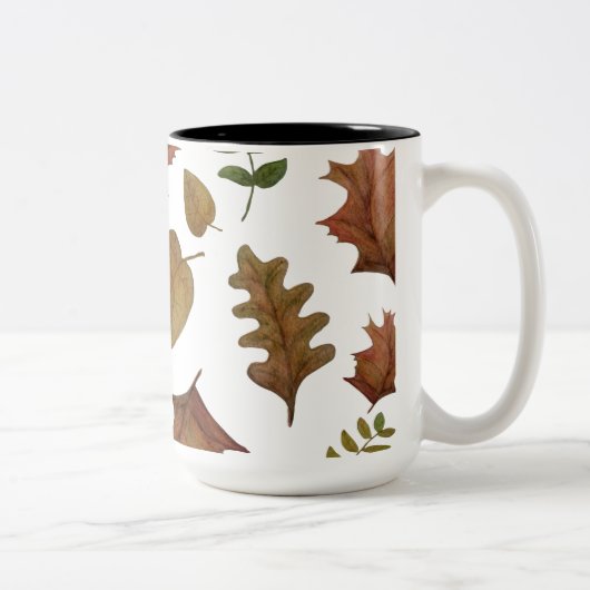 Autumn leaves zweifarbige tasse (Rechts)