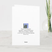 AUTUMN (leere Karte) Karte (Rückseite)