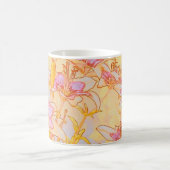 Autumn Lilie - Digital Water color Kaffeetasse (Mittel)