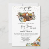 Autumn Little Pumpkin Baby Shooter per Mail Einladung (Vorderseite)