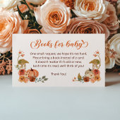 Autumn Little Pumpkin Books for Baby Begleitkarte