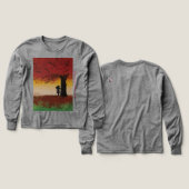 Autumn Lonely Girl - Artist - Nour Tayel (Design Vorder- & Rückseite)