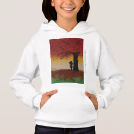 Autumn Lonely Girl - Artist - Nour Tayel Hoodie
