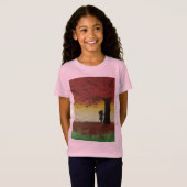 Autumn Lonely Girl - Artist - Nour Tayel T-Shirt (Vorne ganz)