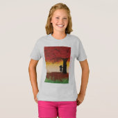 Autumn Lonely Girl - Artist - Nour Tayel - T-Shirt (Vorne ganz)