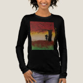 Autumn Lonely Girl T - Shirt (Vorderseite)