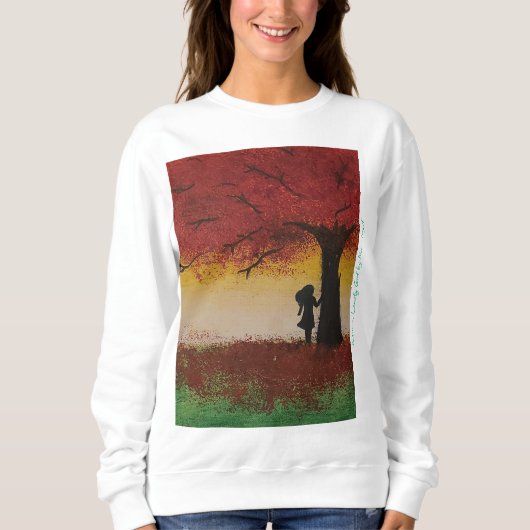 Autumn Lonely Girl T - Shirt (Vorderseite)