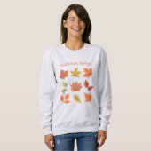 "Autumn lover" Sweatshirt (Vorne ganz)