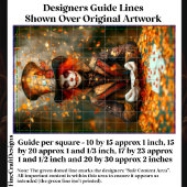 Autumn Mad Hatter Playing Cards DW8A Decoupage Seidenpapier