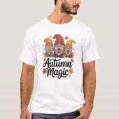 Autumn Magic Gnomes T-Shirt (Vorderseite)