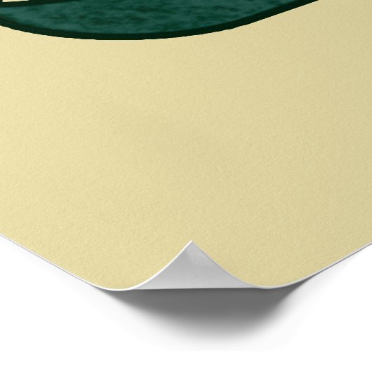 Autumn Magic Vintag Style Poster (Ecke)