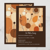 Autumn Mandala Earthy Warme Floral Pattern (Vorne/Hinten)