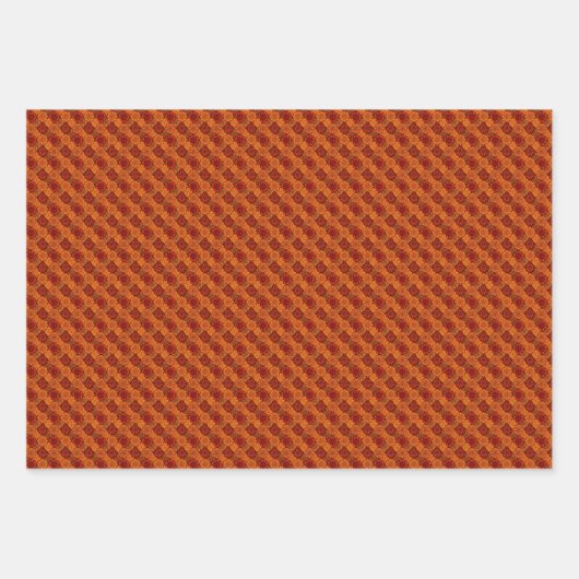 Autumn Mandala Geschenkpapier Set (Vorderseite 3)