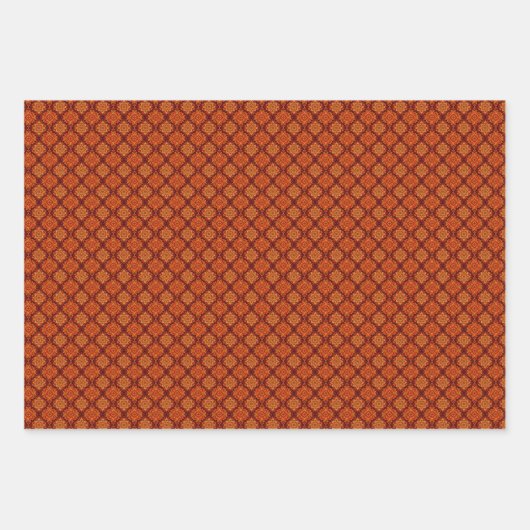 Autumn Mandala Geschenkpapier Set (Vorderseite 3)