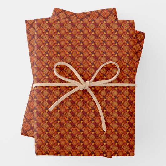 Autumn Mandala Geschenkpapier Set (Beispiel)