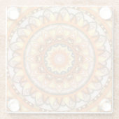 Autumn Mandala Glasuntersetzer (Rückseite)