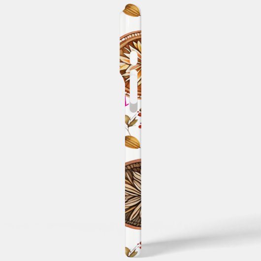 Autumn Mandala Pattern Case-Mate iPhone Hülle (Rückseite / Links)