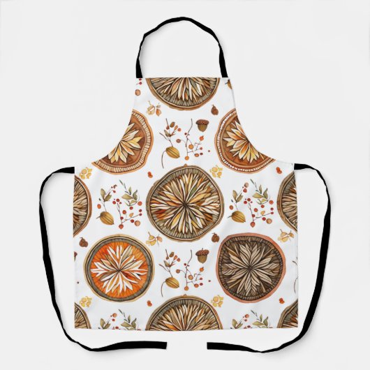 Autumn Mandala Pattern Schürze (Vorderseite)