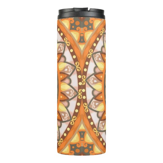 Autumn Mandala Thermosbecher (Rückseite)