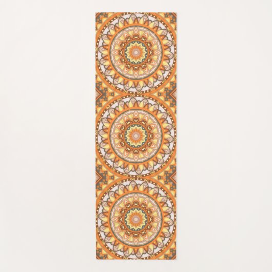 Autumn Mandala Yogamatte (Vorderseite)