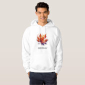 Autumn Mood: Happy Season / Hoodie Leaf #1 (Vorne ganz)