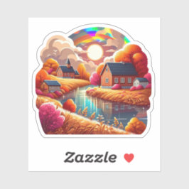 Autumn Mood: Happy Season / Village Sticker #1