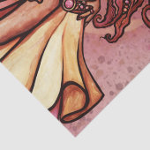 Autumn Moon Belly Dancer Goddess Seidenpapier (Ausschnitt)