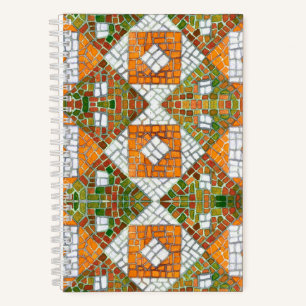 AUTUMN MOSAIC 5.5x8.5 SpiralNotebook Notizblock