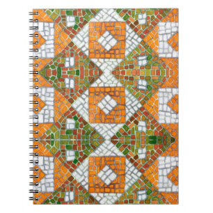 AUTUMN MOSAIC 6.5x8.75 Spiral-Notebook Notizblock