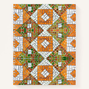 AUTUMN MOSAIC 8.5x11 Spiral-Notebook Notizblock