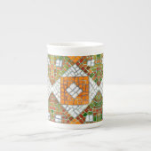 AUTUMN MOSAIC Bone China Tasse (Vorderseite)
