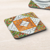 AUTUMN MOSAIC Hard Plastic Untersetzer (Linke Seite)