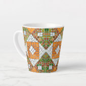 AUTUMN MOSAIC Latte Tasse (Linke Ecke)