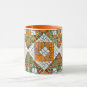 AUTUMN MOSAIC Orange Combo Tasse (Zentrum)