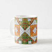 AUTUMN MOSAIC White Tasse (Vorderseite Links)