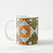 AUTUMN MOSAIC White Tasse (Links)