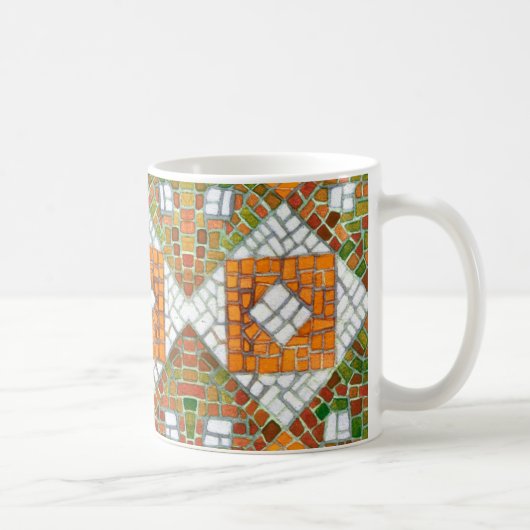 AUTUMN MOSAIC White Tasse (Rechts)