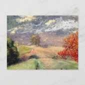 Autumn Mountainville NY Winslow Homer Postkarte (Vorderseite)