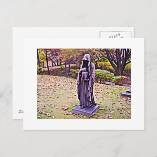 Autumn Mourner Postkarte (Vorne/Hinten)