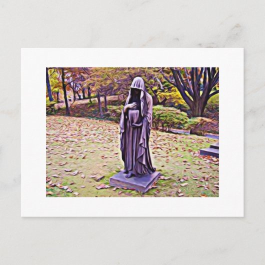 Autumn Mourner Postkarte (Vorderseite)