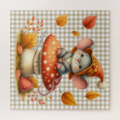 Autumn Mouse Puzzzle Puzzle (Horizontal)