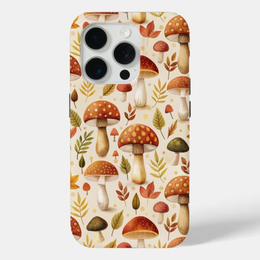 Autumn Mushrooms Case-Mate iPhone Hülle (Rückseite)