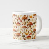 Autumn Mushrooms Jumbo-Tasse (Vorderseite Rechts)